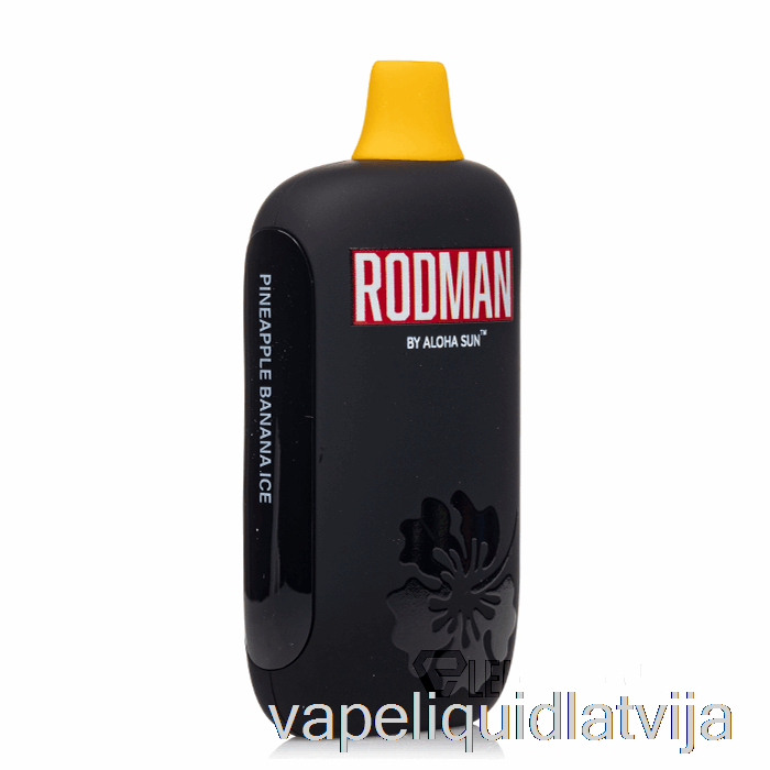 Rodman 9100 Vienreizējās Lietošanas Ananāsu Banānu Ledus Vape šķidrums